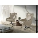 CASCADE design bőr fotel - beige