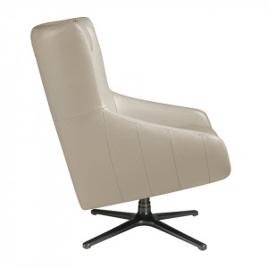 CASCADE design bőr fotel - beige