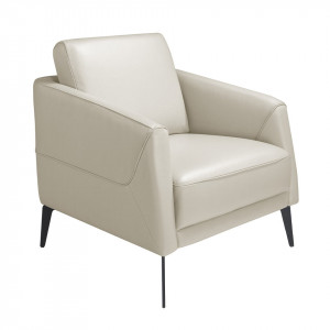 PARADA design bőr fotel - taupe