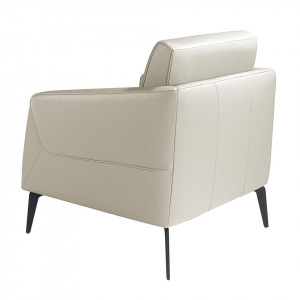 PARADA design bőr fotel - taupe