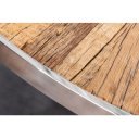 BARRACUDA STAR kerek teakfa étkezőasztal - 120/140cm