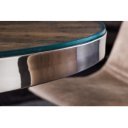 BARRACUDA STAR kerek teakfa étkezőasztal - 120/140cm