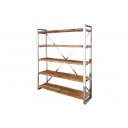 BARRACUDA STAR modern teakfa polc - 185cm