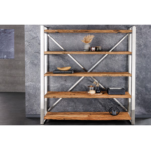 BARRACUDA STAR modern teakfa polc - 185cm