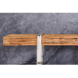 BARRACUDA STAR modern teakfa konzolasztal 140cm