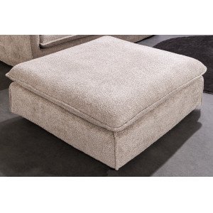 HEAVEN modern 3 személyes kanapé - beige bouclé