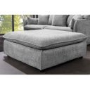 HEAVEN modern 3 személyes kanapé - szürke bouclé