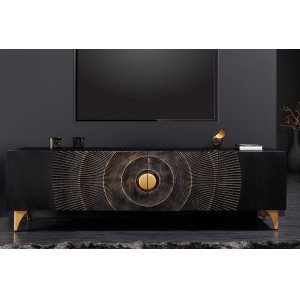 GOLDEN SUNSET design mangófa TV-szekrény - 180cm INVICTA