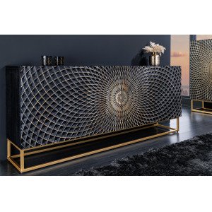 ILLUSION modern mangófa komód - 177cm INVICTA