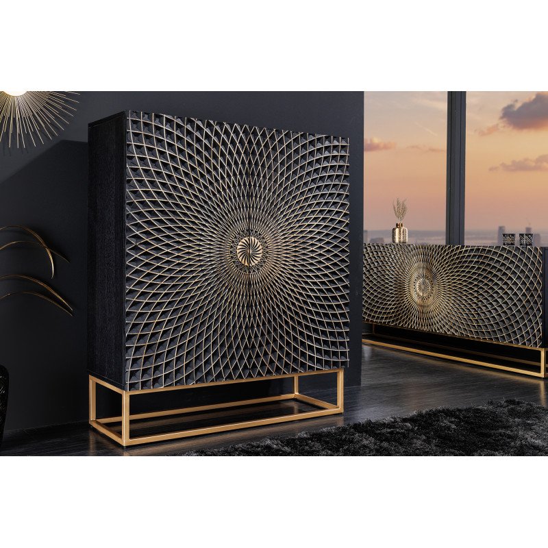 ILLUSION design mangófa szekrény