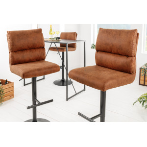 COMFORT modern bárszék - vintage barna