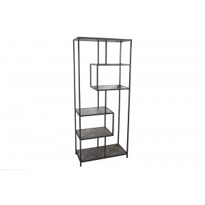 SLIM LINE modern polc - 185cm - antracit márvány