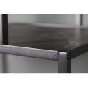 SLIM LINE modern fali polc - 90cm - antracit márvány