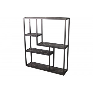 SLIM LINE modern fali polc - 90cm - antracit márvány