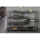 SLIM LINE modern polc - 115cm - antracit márvány