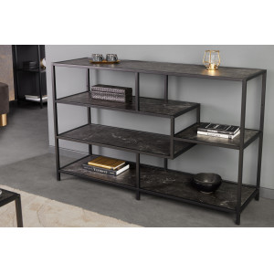 SLIM LINE modern polc - 115cm - antracit márvány INVICTA