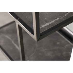 SLIM LINE modern polc - 115cm - antracit márvány