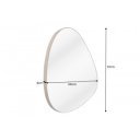 NOEMI modern tükör - 70cm - tölgy