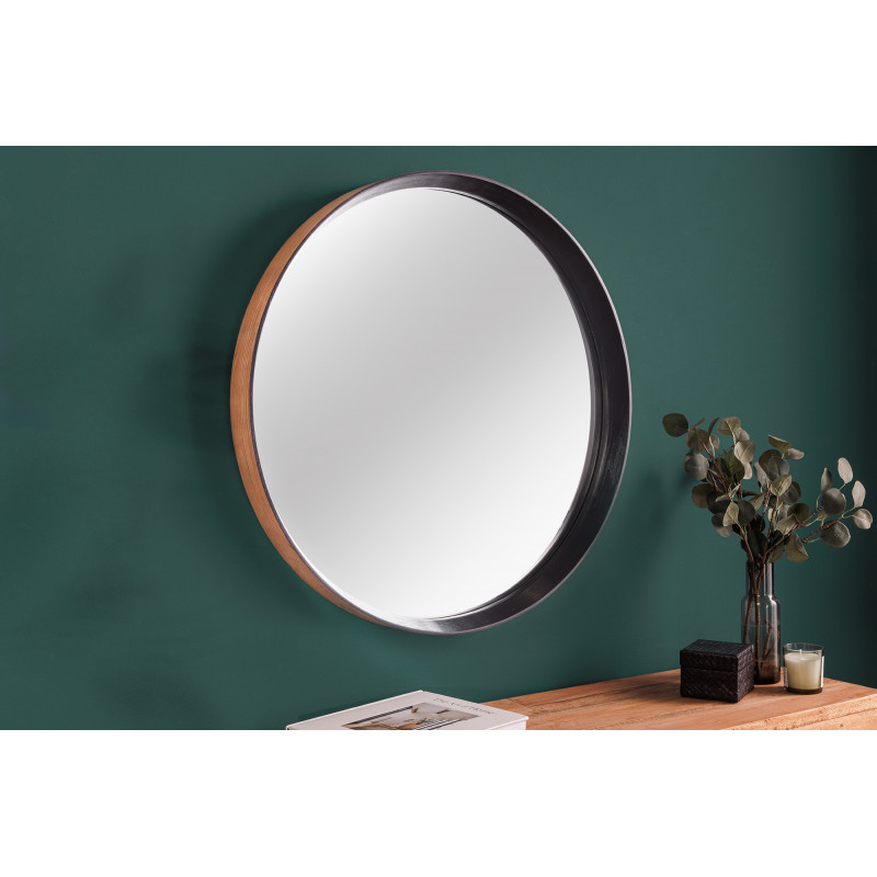 AMSTERDAM modern tükör - 70cm - tölgy