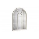 CASTILLO különleges tükör - vintage fehér- 100cm