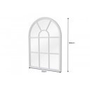 CASTILLO különleges tükör - vintage fehér- 100cm