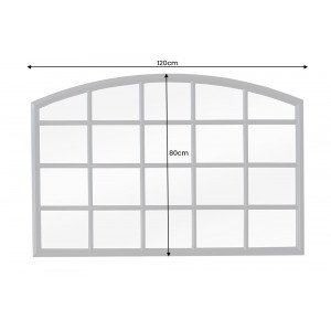 PARIS különleges tükör -120cm - fekete