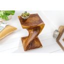 HELIX modern fa lerakóasztal - 30cm