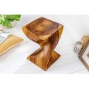 HELIX modern fa lerakóasztal - 30cm