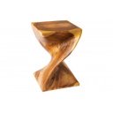 HELIX modern fa lerakóasztal - 30cm