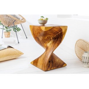 HELIX modern fa lerakóasztal - 30cm INVICTA