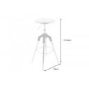 INDUSTRIAL modern fém bárszék - króm