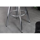 INDUSTRIAL modern fém bárszék - króm