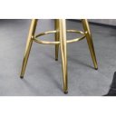 INDUSTRIAL modern fém bárszék - arany