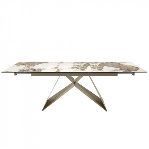 ESTELA design bővíthető kerámia étkezőasztal - 180-240cm