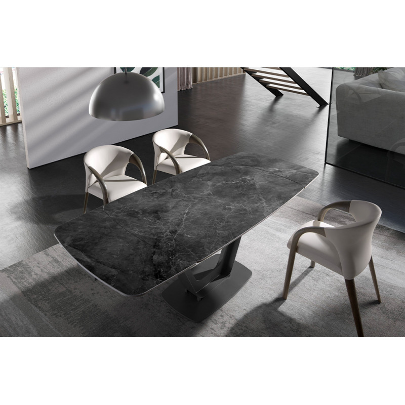 RODELLAR bővíthető kerámia design étkezőasztal - 160-240cm