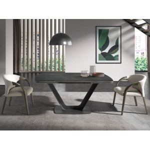 RODELLAR bővíthető kerámia design étkezőasztal - 160-240cm