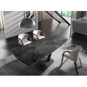 RODELLAR bővíthető kerámia design étkezőasztal - 160-240cm
