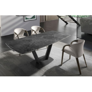 RODELLAR bővíthető kerámia design étkezőasztal - 160-240cm Angel Cerdá