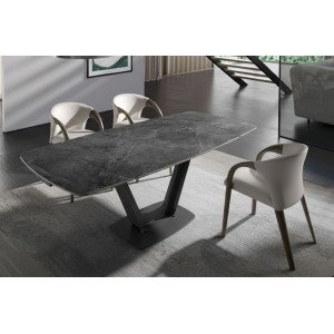 RODELLAR bővíthető kerámia design étkezőasztal - 160-240cm Angel Cerdá