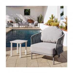 AMALFI prémium kültéri szett - szürke/beige