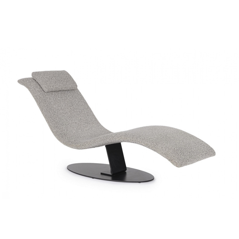 PALOMA design fotel/heverő - szürke boucle