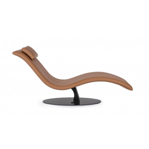PALOMA design fotel/heverő - barna/szürke