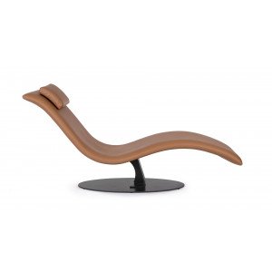 PALOMA design fotel/heverő - barna/szürke