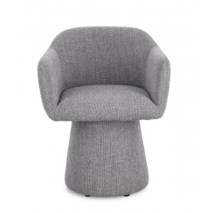 OTTAWA design forgó fotel - szürke/beige
