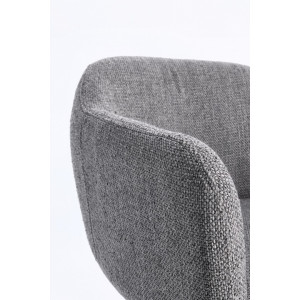 OTTAWA design forgó fotel - szürke/beige