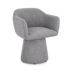 OTTAWA design forgó fotel - szürke/beige