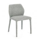 OPTIK modern szék - szürke/beige