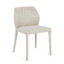 OPTIK modern szék - szürke/beige