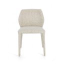 OPTIK modern szék - szürke/beige