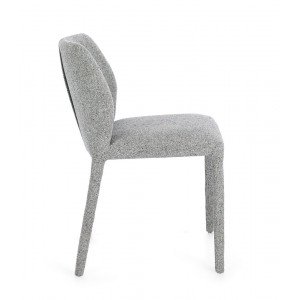 OPTIK modern szék - szürke/beige